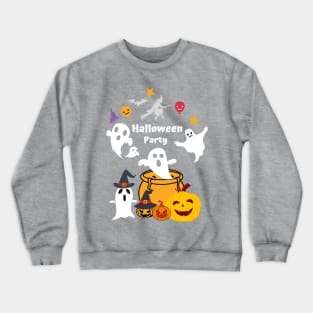 Happy Halloween T-shirt Crewneck Sweatshirt